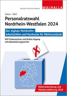 Gläser | CD-ROM Personalratswahl Nordrhein-Westfalen 2024 | Sonstiges | 978-3-8029-9845-4 | sack.de