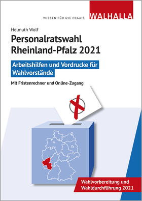 Wolf | Wolf, H: CD-ROM Personalratswahl Rheinland-Pfalz 2021 | Sonstiges | 978-3-8029-9859-1 | sack.de