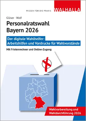 Gläser |  CD-ROM Personalratswahl Bayern 2026 | Sonstiges |  Sack Fachmedien