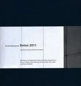 Bundesverband der Deutschen Zementindustrie e.V. |  Architekturpreis Beton 2011 | Buch |  Sack Fachmedien