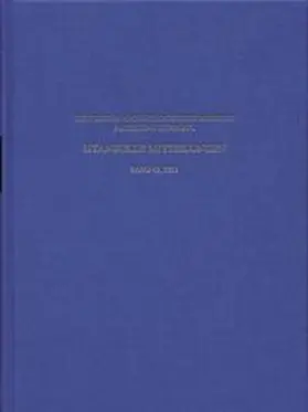 Deutsches Archäologisches Institut / Bachmann / Pirson |  Istanbuler Mitteilungen | Buch |  Sack Fachmedien