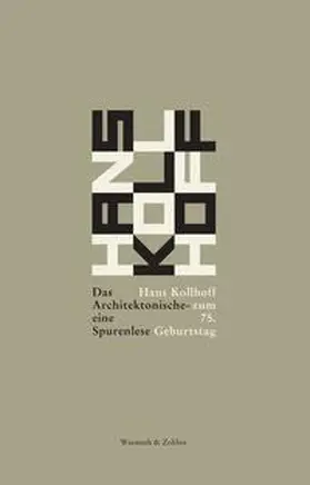 Büchsenschuß / Nöfer / Tubbesing |  Das Architektonische – eine Spurenlese | Buch |  Sack Fachmedien