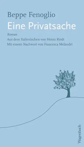 Fenoglio |  Eine Privatsache | eBook | Sack Fachmedien