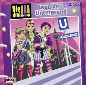  Die drei !!! 22. Jagd im Untergrund (drei Ausrufezeichen) | Sonstiges |  Sack Fachmedien