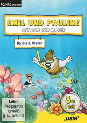 Bartl / United Soft Media Verlag GmbH |  Emil und Pauline 3 in 1 Bundle - Deutsch und Mathe für die 2. Klasse | Sonstiges |  Sack Fachmedien