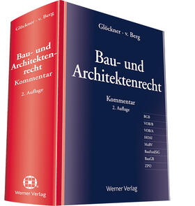 Glöckner / Berg |  Bau- und Architektenrecht | Buch |  Sack Fachmedien