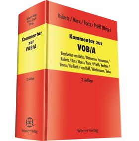 Kulartz / Marx / Portz | Kommentar zur VOB/A | Buch | 978-3-8041-2295-6 | sack.de