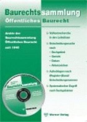 Baurechtssammlung auf CD-ROM  | Sonstiges | 978-3-8041-3602-1 | sack.de