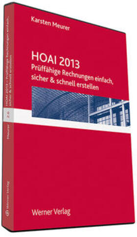 Meurer | HOAI 2013, CD-ROM | Sonstiges | 978-3-8041-4341-8 | sack.de