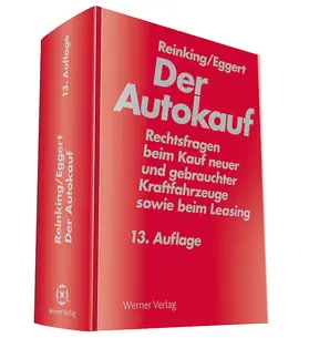 Reinking / Eggert | Der Autokauf | Buch | 978-3-8041-4649-5 | www.sack.de