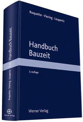 Roquette / Leupertz / Viering |  Handbuch Bauzeit | Buch |  Sack Fachmedien