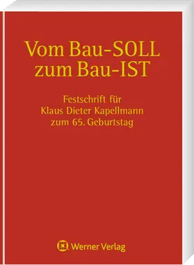 Englert / Eschenbruch / Langen | Vom Bau-SOLL zum Bau-IST | Buch | 978-3-8041-4960-1 | sack.de