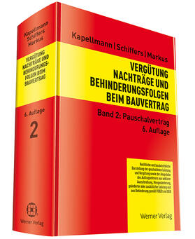 Kapellmann / Markus / Schiffers |  Kapellmann, K: Vergütung beim Bauvertrag 2 | Buch |  Sack Fachmedien
