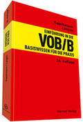 Kapellmann / Langen |  Einführung in die VOB/B | Buch |  Sack Fachmedien