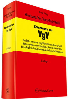 Röwekamp / Kus / Marx |  Kommentar zur VgV | Buch |  Sack Fachmedien
