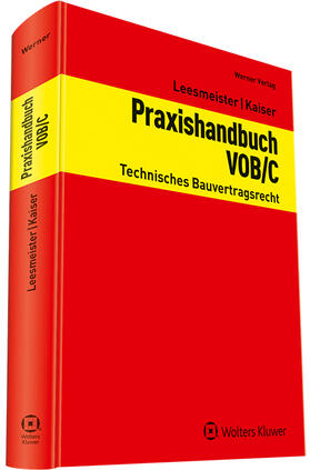 Leesmeister / Kaiser  |  Praxishandbuch VOB / C | Buch |  Sack Fachmedien