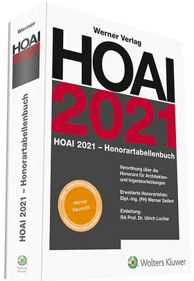 Locher / Seifert | HOAI 2021 - Honorartabellenbuch | Buch | 978-3-8041-5450-6 | sack.de