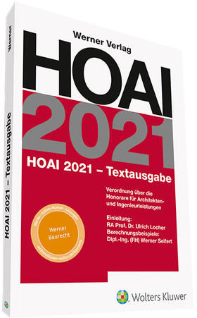 Seifert / Locher | HOAI 2021 - Textausgabe | Buch | 978-3-8041-5453-7 | sack.de