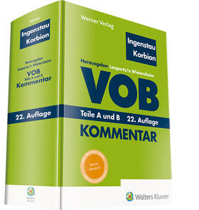 Ingenstau / Korbion / Leupertz / von Wietersheim  | VOB Teile A und B - Kommentar | Buch | 978-3-8041-5486-5 | sack.de