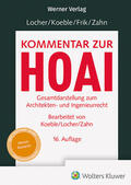 Locher / Koeble / Frik |  Kommentar zur HOAI | Buch |  Sack Fachmedien