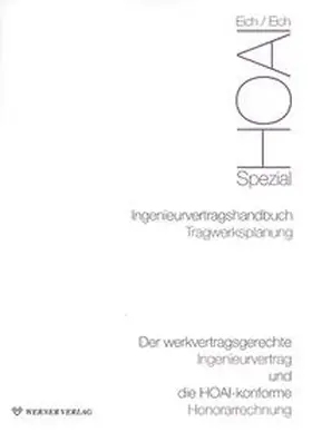 Eich |  HOAI Teil VIII: Tragwerksplanung 2006 | Buch |  Sack Fachmedien