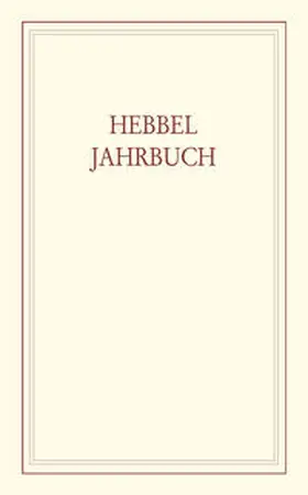 Ritzer / Schulz / Ehrismann |  Hebbel-Jahrbuch / Hebbel-Jahrbuch 2002 | Buch |  Sack Fachmedien