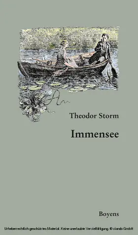 Storm / Eversberg |  Immensee | eBook | Sack Fachmedien