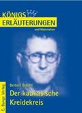 Brecht |  Der kaukasische Kreidekreis von Bertolt Brecht. Textanalyse und Interpretation. | eBook | Sack Fachmedien