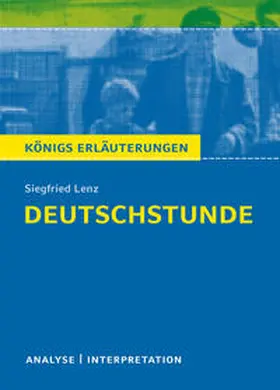 Lenz |  Deutschstunde von Siegfried Lenz | eBook | Sack Fachmedien