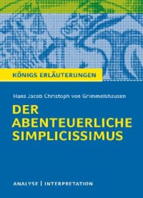 Herforth / Grimmelshausen |  Der abenteuerliche Simplicissimus. Königs Erläuterungen. | eBook | Sack Fachmedien