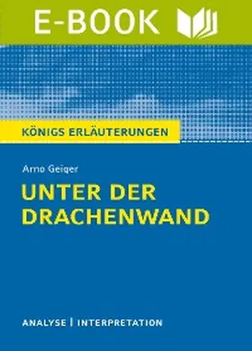 Geiger |  Unter der Drachenwand von Arno Geiger | eBook | Sack Fachmedien