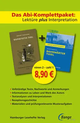 Hauptmann | Bahnwärter Thiel von Gerhart Hauptmann – Lektüre plus Interpretation | Buch | 978-3-8044-9819-8 | sack.de