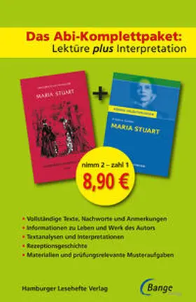 Schiller |  Maria Stuart -  Lektüre plus Interpretation: Königs Erläuterung + kostenlosem Hamburger Leseheft von Friedrich Schiller. | Buch |  Sack Fachmedien