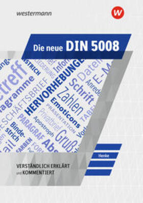 Henke | Die neue DIN 5008. Schülerband | Buch | sack.de