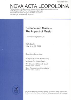 Auhagen / Ruf / Smilansky |  Science and Music - The Impact of Music | Buch |  Sack Fachmedien