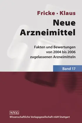 Fricke / Klaus |  Neue Arzneimittel Band 17 | eBook | Sack Fachmedien