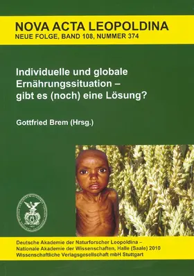 Brem |  Individuelle und globale Ernährungssituation – gibt es (noch) eine Lösung? | Buch |  Sack Fachmedien