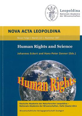 Eckert / Zenner |  Human Rights and Science | Buch |  Sack Fachmedien