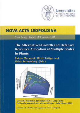 Matyssek / Lüttge / Rennenberg | The Alternative Growth and Defense: Resource Allocation at Multiple Scales in Plants | Buch | 978-3-8047-3057-1 | sack.de