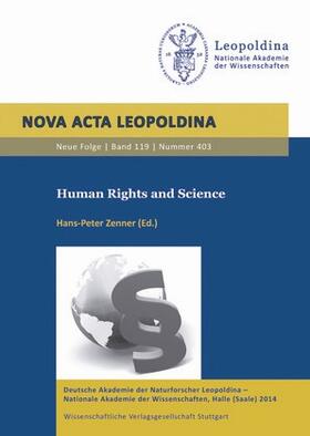 Zenner | Human Rights and Science | Buch | 978-3-8047-3400-5 | sack.de