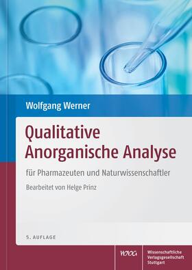 Werner | Qualitative Anorganische Analyse | E-Book | sack.de