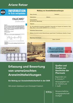 Retzar | Erfassung und Bewertung von unerwünschten Arzneimittelwirkungen | Buch | 978-3-8047-3619-1 | sack.de
