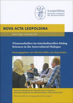 Höffe / Hacker | Wissenschaften im interkulturellen Dialog. Sciences in the Intercultural Dialogue | Buch | 978-3-8047-3705-1 | sack.de