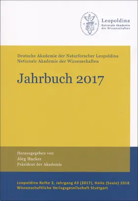 Hacker / Deutsche Akademie der Naturforscher |  Jahrbuch 2017 | Buch |  Sack Fachmedien