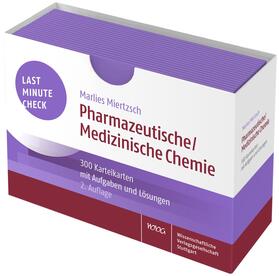 Miertzsch | Last Minute Check - Pharmazeutische/Medizinische Chemie | Buch | 978-3-8047-3985-7 | sack.de