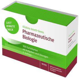 Jenett-Siems | Last Minute Check - Pharmazeutische Biologie | Buch | 978-3-8047-3987-1 | sack.de