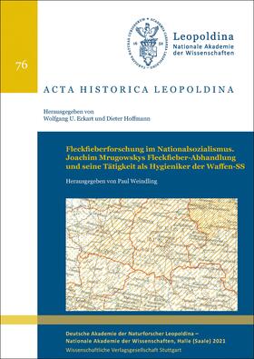 Weindling |  Fleckfieberforschung im Nationalsozialismus | Buch |  Sack Fachmedien