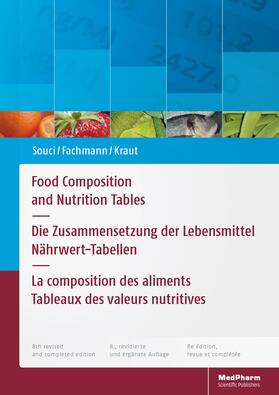 Souci / Fachmann / Kraut | Food Composition and Nutrition Tables | Buch | 978-3-8047-5072-2 | www.sack.de