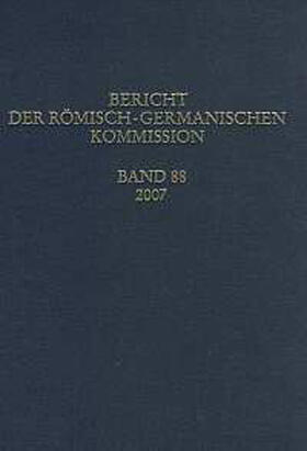 Berichte der Römisch-Germanischen Kommission / Bericht der Römisch-Germanischen Kommission | Buch | 978-3-8053-4071-7 | sack.de