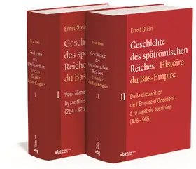Leppin / Stein / Meier |  Ernst Stein: Geschichte des spätrömischen Reiches in 2 Bänden | Buch |  Sack Fachmedien